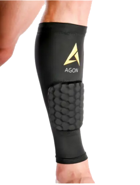 Agon® Leg / Calf Compression Sleeve With Shin Padding